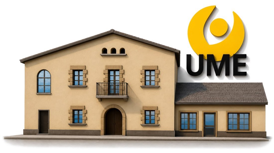 Ilustración del edificio de la UME